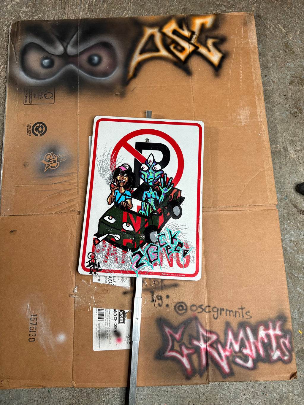 2 geeked no parking