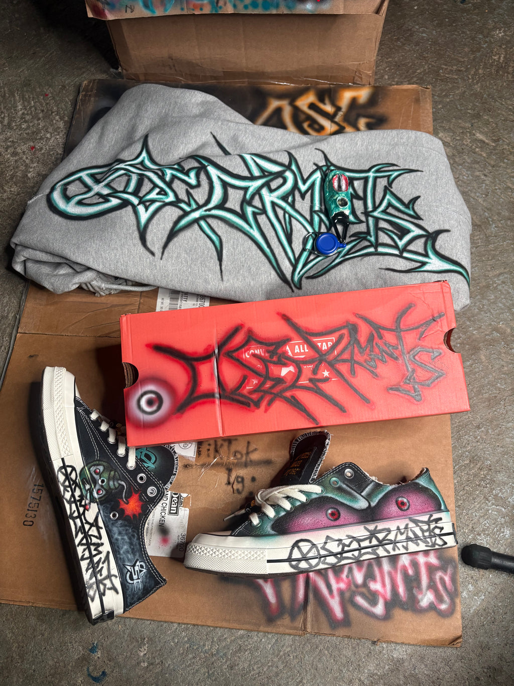 oscgrmnts  chucks