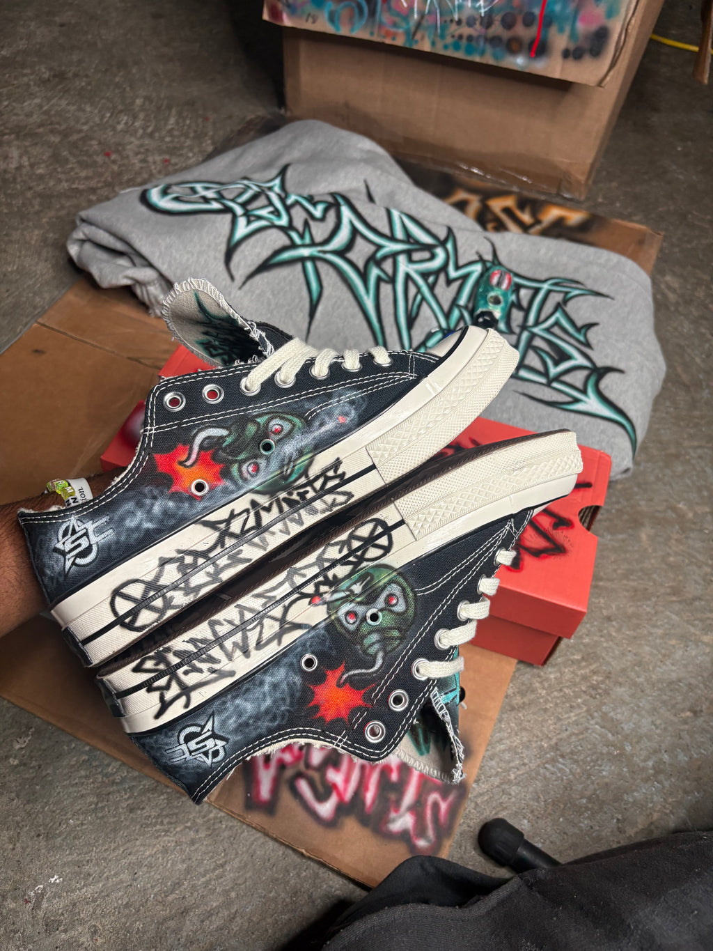 oscgrmnts  chucks
