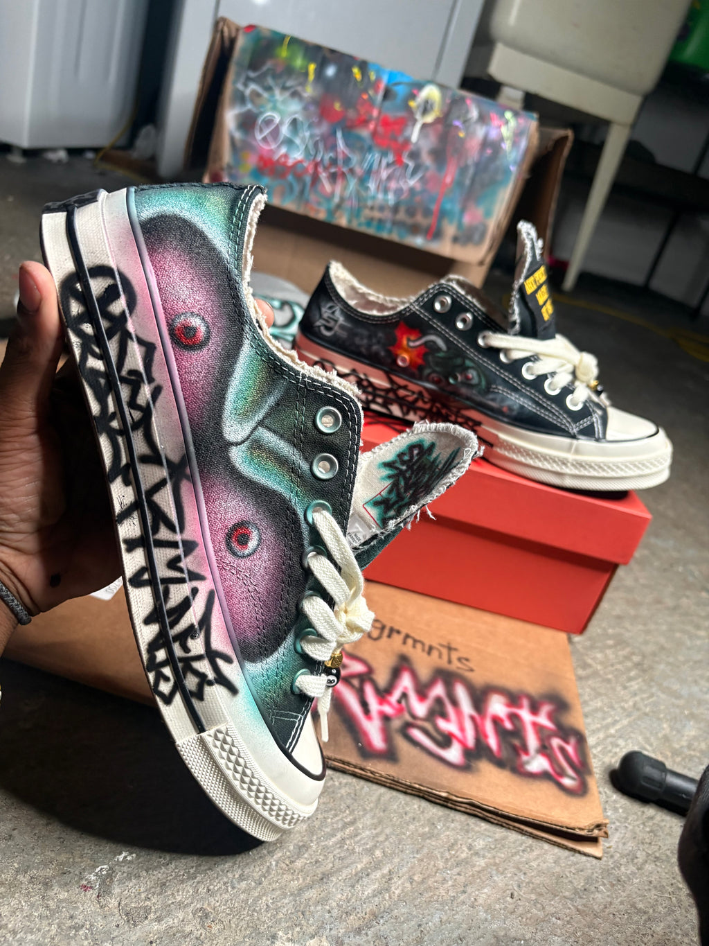 oscgrmnts  chucks