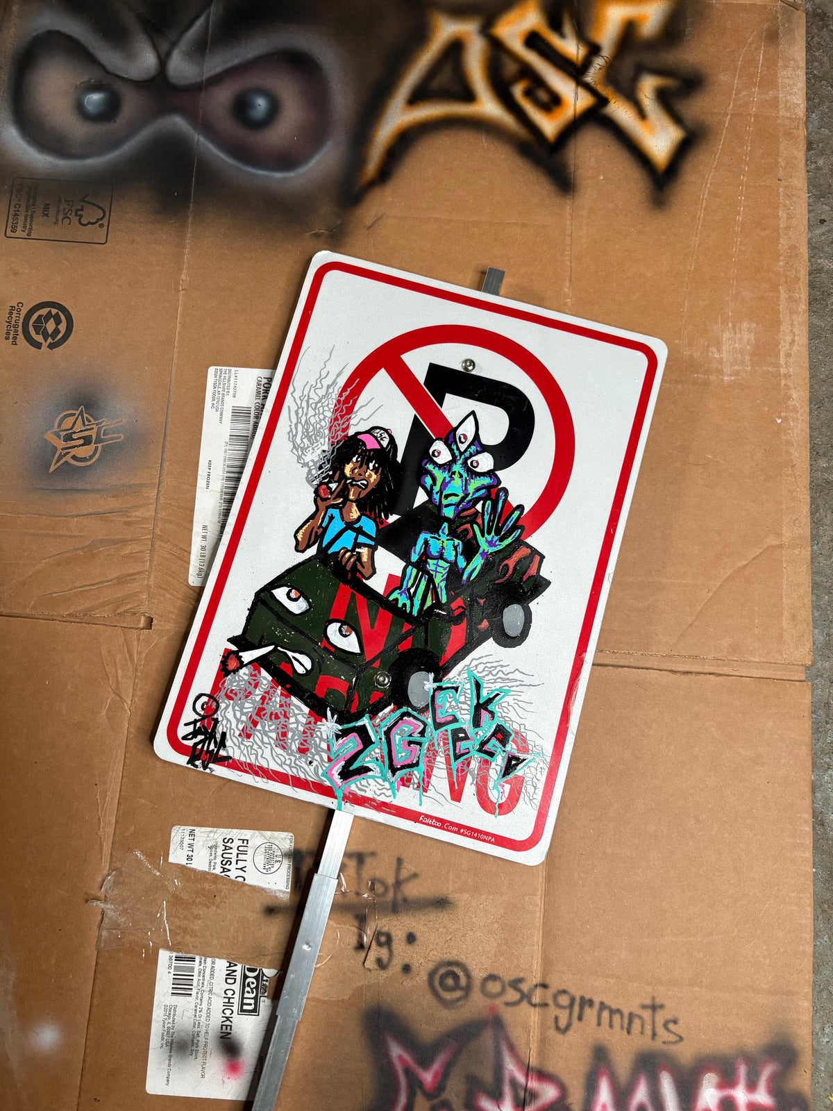 2 geeked no parking