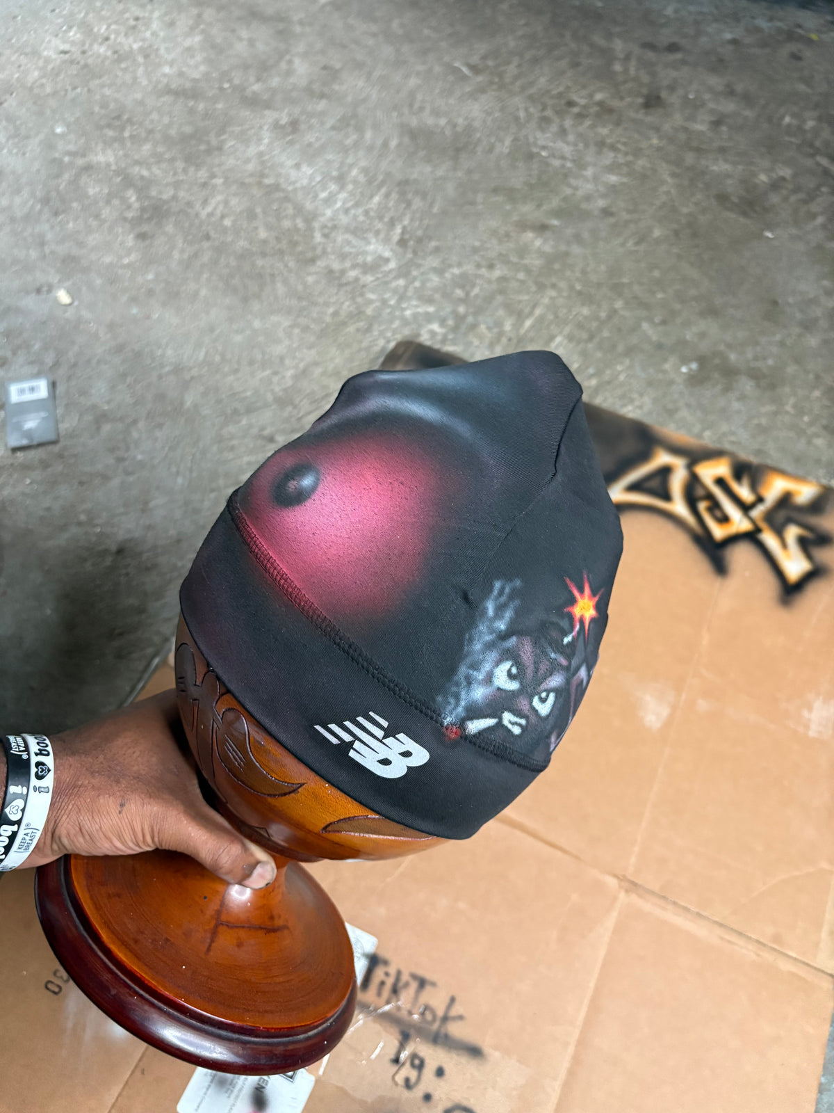 oscgrmnts skull cap