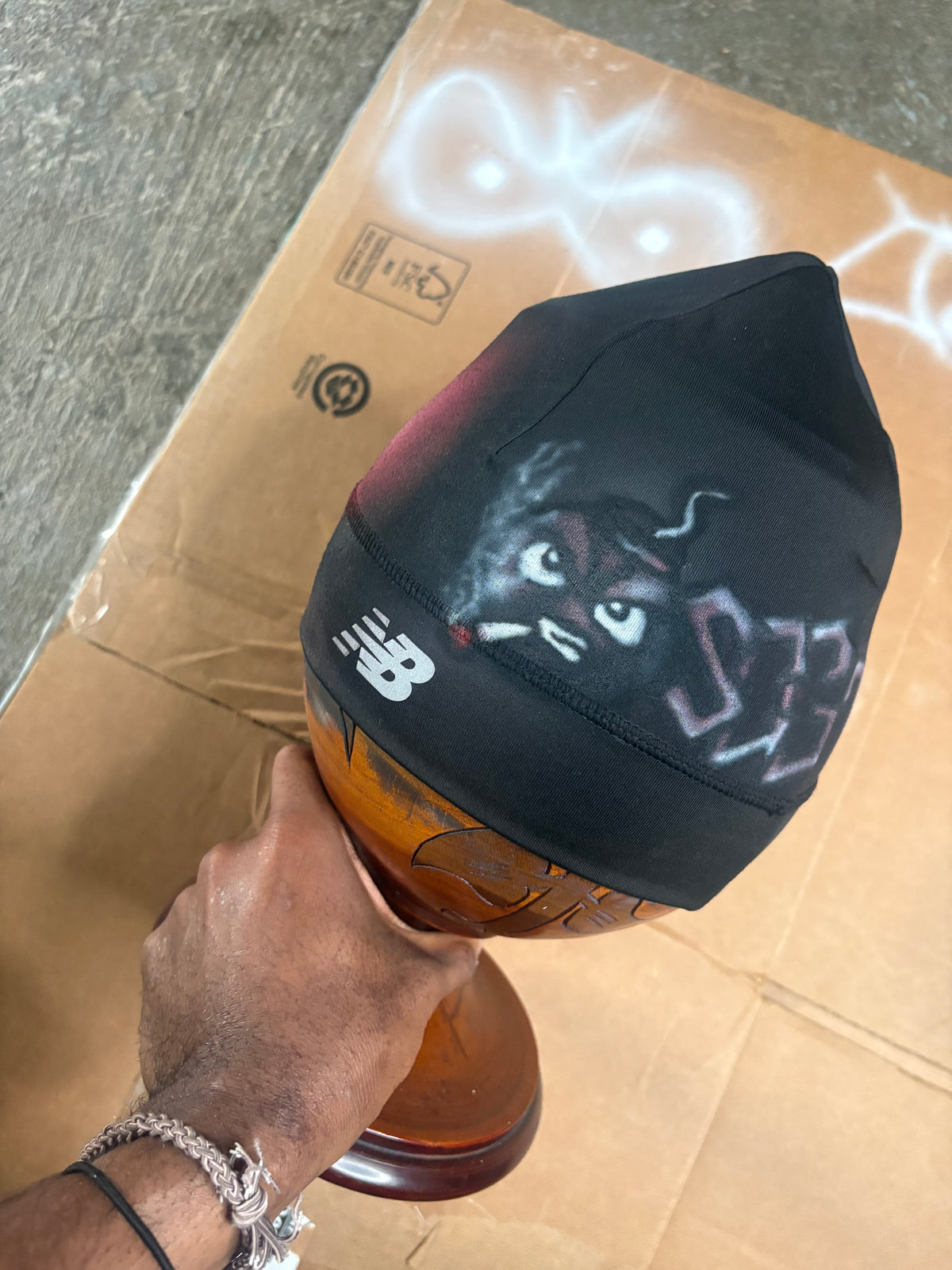 oscgrmnts skull cap
