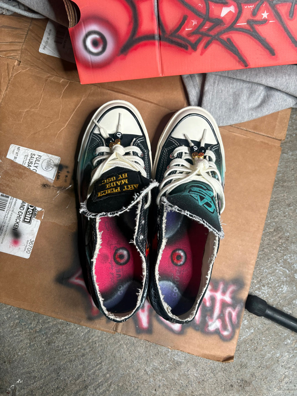 oscgrmnts  chucks