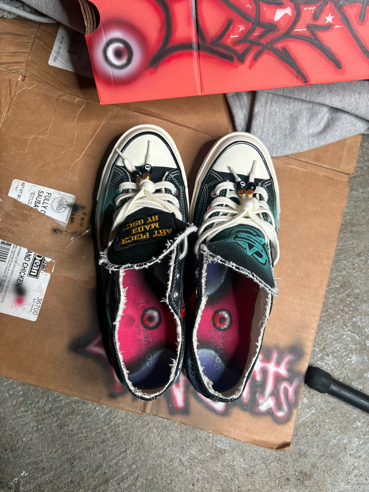 oscgrmnts  chucks