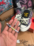 osc lowtops chucks with beads