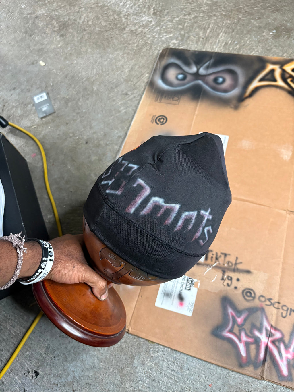oscgrmnts skull cap