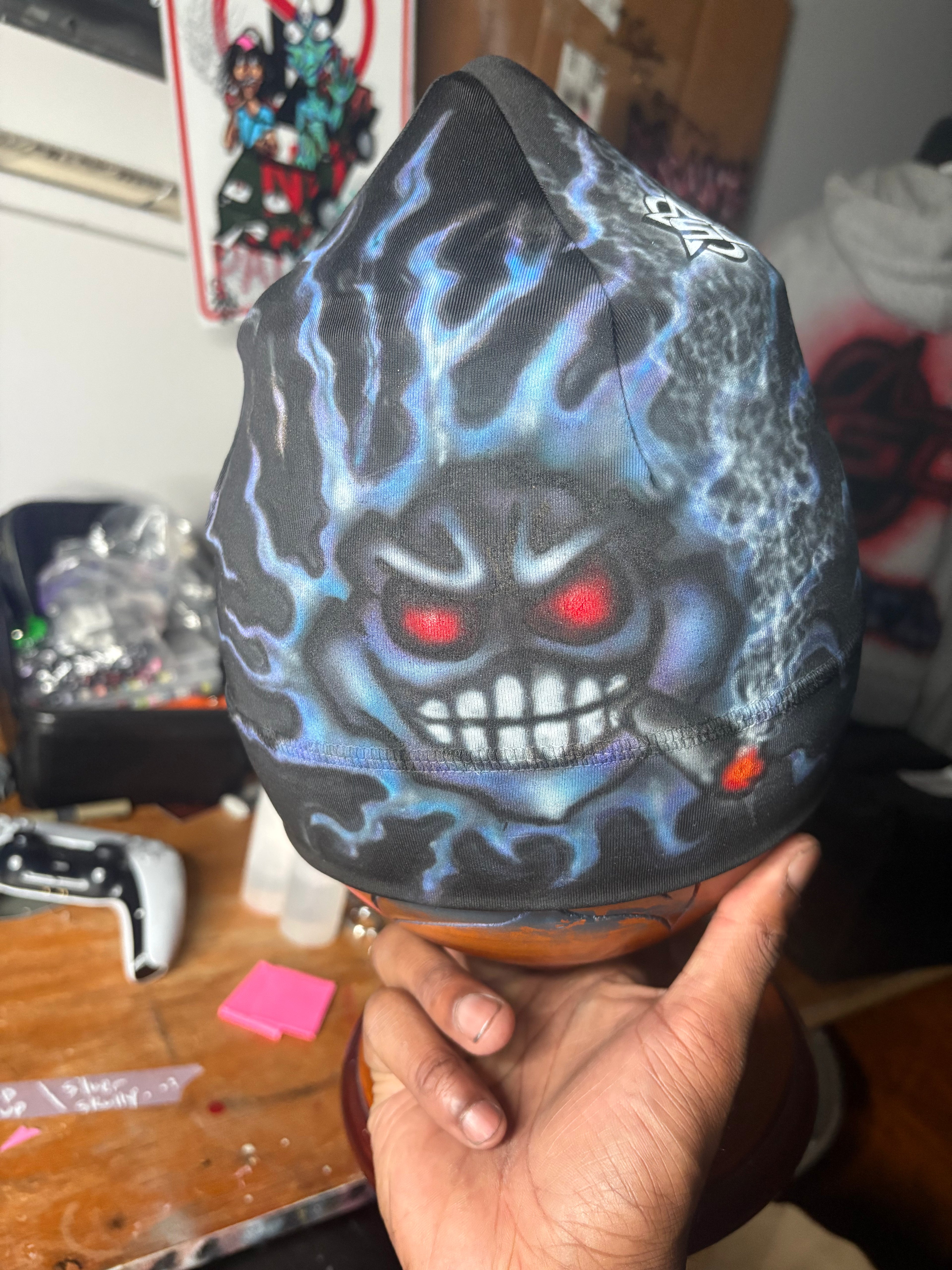 osc sun skull cap